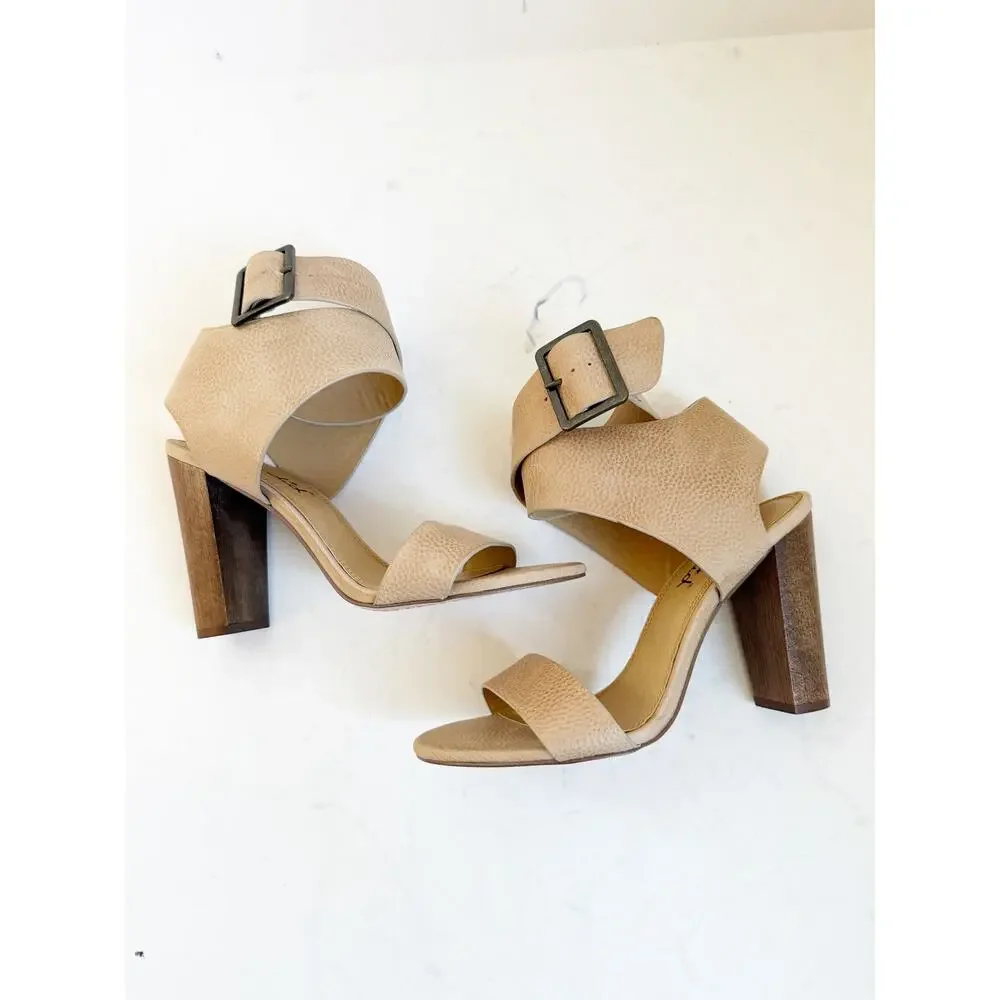 Splendid Jayla Heel Tan Mushroom NWOB 8.5 Sandal
